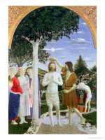 1201-23 Piero della Francesca: Ježíšův křest 1201-23 Piero della Francesca: Ježíšův křest